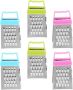 6PCS MINI Stainless Steel Kitchen Graters Set With Plastic Handles