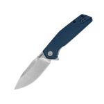 Lucid Assisted Opening Blue Gfn stonewash Stainless Steel Handle With Stonewash Blade Finish