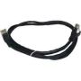 Switchcom FL-C6-1-B Flylead - CAT6 - 1M - Black