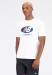 New Balance Nb Essentials Essentials Re-imagined Graphic Tee - White