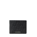 K loom Leather Bifold Wallet -black