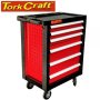 Tork Craft 6 Drawer Roller Tool Cabinet On Castors With 196PC