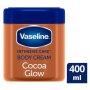 Vaseline Intensive Care Cocoa Glow Moisturizing Body Cream For Dry Skin 400ML