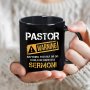 1PC Pastor Coffee Mug 11OZ Porcelain Coffee Cups Will Be Used In A Sermon Water Cups Summer Winter Drinkware Birthday Gifts Holiday Gifts Thanksgiving