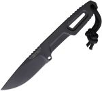 Satre Neck Knife Black 222BLK