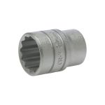 - 1 2 Drive 12 Point Socket 22MM - M120522-C