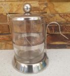 Glass Sugar Jar With Spoon