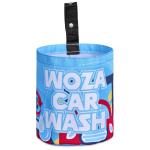 Pre-printed Sample Auto Polyester Car Refuse Holder - Black