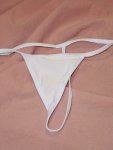 Solid Color Tie Side Thong Briefs V String Hot Intimates Panties Women's Sexy Lingerie & Underwear