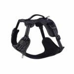 Rogz Utility Large Fanbelt Explore Harness Black Reflective Waggs Pet Shop