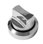 Alva Control Knob Set - 3PC - Silver