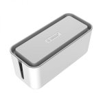 Orico Storage Box For Power Cable And Surge Protector 31×13.8X13CM – White And Grey