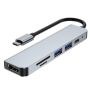 6-IN-1 USB C Hub Adapter With 4K HDMI Pd Fast Charge