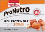 High Protein Caramel Choc Flavoured Bar Box
