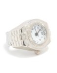 Silver Statement Watch Ring