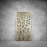 Wall Art D051 - 2000 X 1000 X 20 Indoor Matt Black No