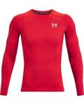 Men's Heatgear Armour Long Sleeve - RED-600 Sm
