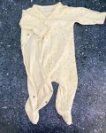 Zara White Onesie With Yellow Flowers 1 3M