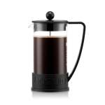 Bodum Brazil French Press Coffee Maker Black - 3 Cup 8 Cup - 1 Litre