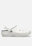 Crocs Classic Lined Clog - White & Grey