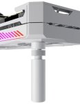 Uphere Gpu Support Bracket Graphics Card Gpu Support Video Card Sag Holder Bracket Gpu Stand White M 49MM-80MM