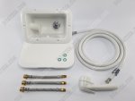 Case With Shower And Mixer Tap - White