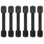 Child Safety Strap Locks 6 Packs Baby Lock For Drawers Refrigerators Dishwashers Toilet Seats Cabinets Ovens Trash Cans Etc. Eas