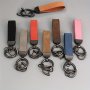 Suede Car Key Chain For Men Hardware Anti Loss Key Ring PU Leather Car Key Chain Valentine's Day Gift