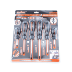 6PCS Screwdriver Set With Plastic Handle