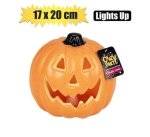 Orn Light Halloween Pumpkin 17X20CM