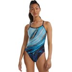 Tyr Women One Piece Durafast Elite Kyanite Trinity Fit Teal Multi