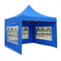 3X3M Gazebo Tent Waterproof With Removable Sidewalls Uv Protection Tent