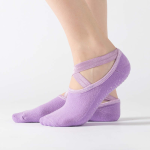 Closed Toe With Elastic Cross Over Lovely Lilac