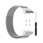 For Garmin Forerunner 35 30 Milanese Replacement Wrist Strap Watchband Silver