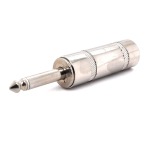 Cyberdyne CZK-326 6.35MM Mono Male Connector 17MM Od Metal