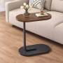 C-shaped Portable Side Table - Space Saving Sofa Table