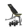 Everlast Core Dumbbell Bench With 2 Dumbbell Handles & 20KG Weights