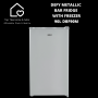 Defy Metallic Bar Fridge With Freezer - 90L DBF90M