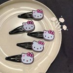 Sanrio Hello Kitty Decorative Hair Clips - Cute And Chic For Women And Daily Use