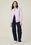Cotton On The Bomber Jacket - Sweet Mauve
