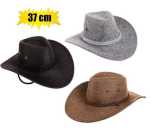 Hat Mens Woven Cowboy Asstd 37CM Marketplace Brits Bros