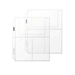 Bcw Pro 3-POCKET Photo Protector Sleeves 25 Count 4"X6" Photos Sleeves Cards Acid-free Pvc-free Archival Quality Photo Album Pag