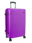Mahe Large 4 Wheel Trolley Case Purple