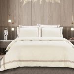 Egyptian Cotton 400 Thread Count Donatella Black & Silver