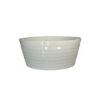 Home Classix Ribbed Round Salad Bowl
