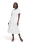 Knit Woven Midi Dress