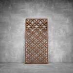 Laser Cut Screen - Design 107 - 2000 X 1000 X 20 Rust Coat Indoor