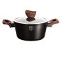24CM Marble Coating Casserole Pot - Aquamarine Edition