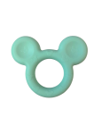 Micky Mouse Silicone Teether Various Colours - Green