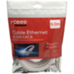 Byte White Cat 6 Ethernet Cable 5M